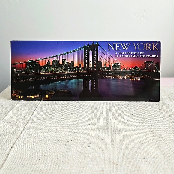 New York Panoramic Post Cards Lot of 10 - Picture 1 of 12